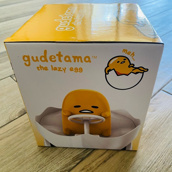 gudetama Toys New Gudetama The Lazy Egg Remote Control Egg Vehicle